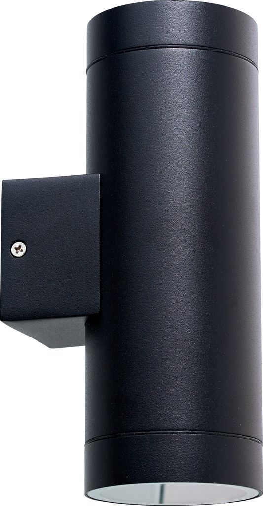 Außenwandleuchte, Wandlampe außen Metall, Außenlampe, Wandleuchte LED, Außenlampe, Außenbeleuchtung Stege groß schwarz