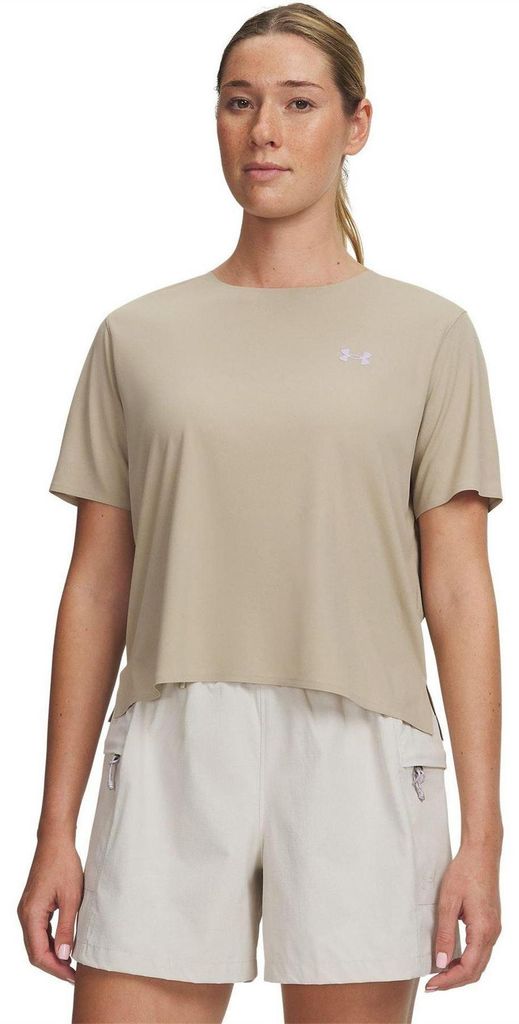 Under Armour - "Trail Run" T-Shirt für Damen GT25691 (42 DE) (Khaki)