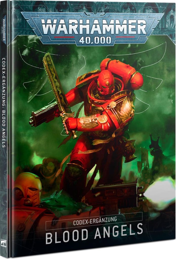 WH40k: Blood Angels - Codex Ergänzung - 10. Ed. (HC, dt.) Image du produit 