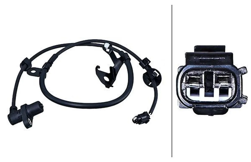Capteur de vitesse de roue HELLA Essieu Avant pour TOYOTA YARIS 1.3 VVTi
