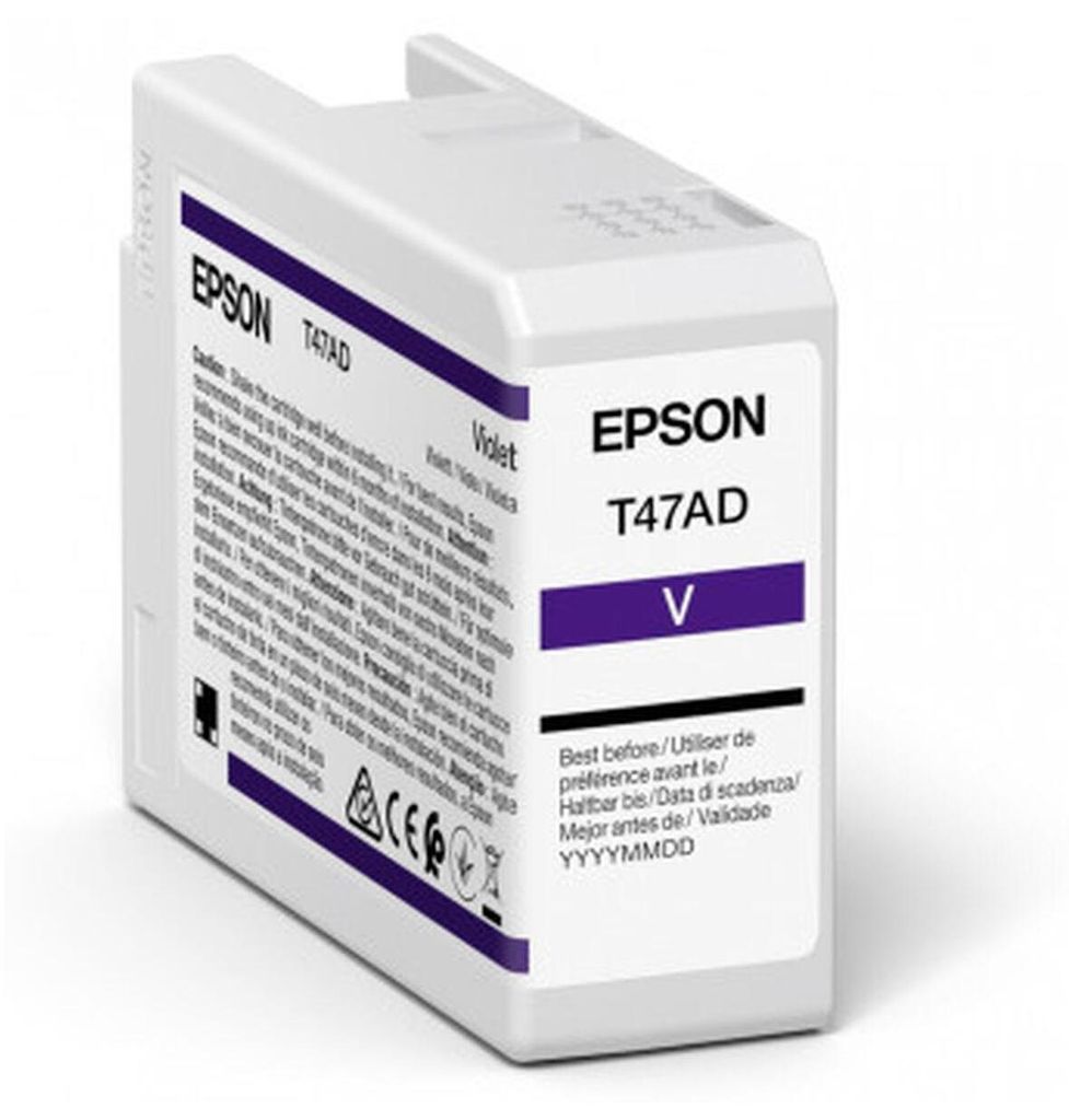 Epson T47AD - 50 ml - violett - Original - Tintenpatrone Immagine del prodotto 