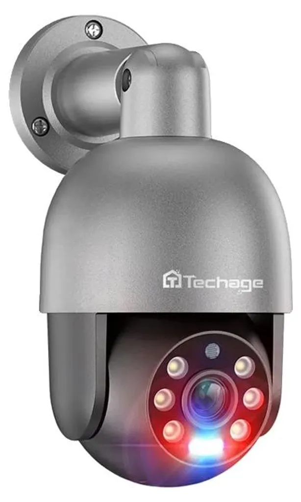 Caméra IP 48V POE 8MP Ultra HD avec Audio Bidirectionnel et Infrarouge