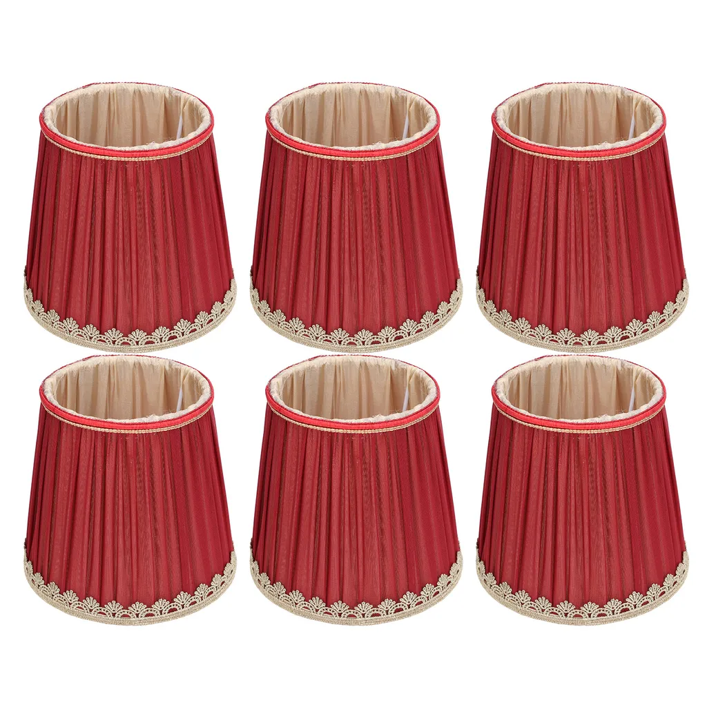 Abat-jour moderne en tissu pour luminaire de chambre et salon décoratif