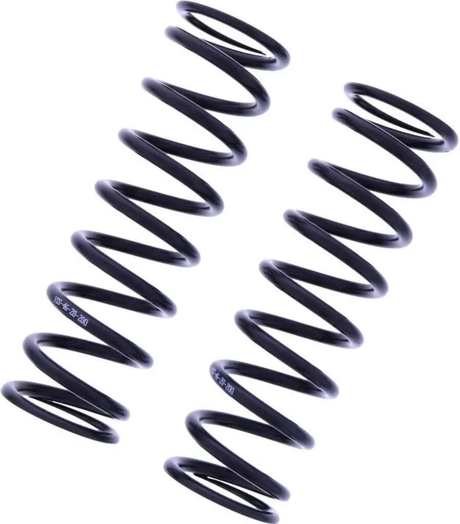 Ressorts YSS 46-20-200 noirs pour corriger une suspension moto trop souple