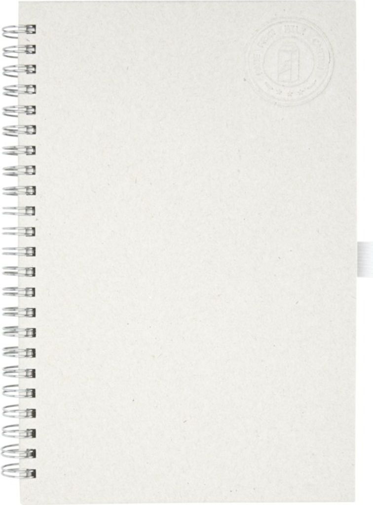 Bullet - Notizbuch "Dairy Dream", Spirale, A5 PF3772 (Einheitsgröße) (Naturweiß)