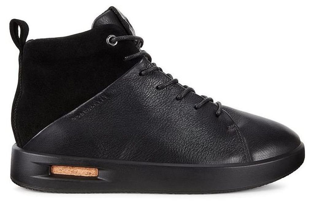 Ecco Women's Corksphere Lederstiefel schwarz Produktbild 