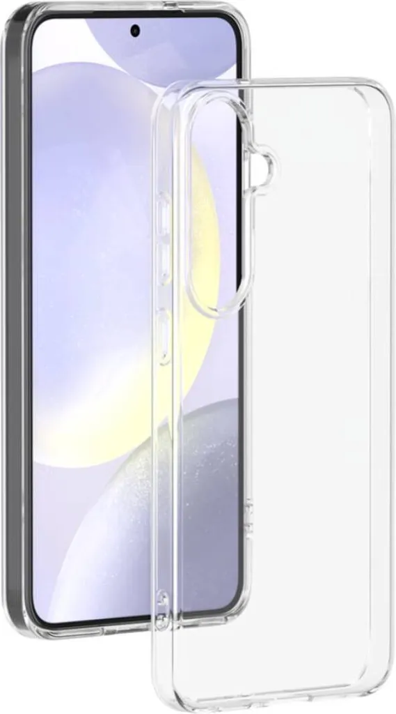 BigBen Connected, custodia ecologica per Samsung Galaxy S25 flessibile e trasparente