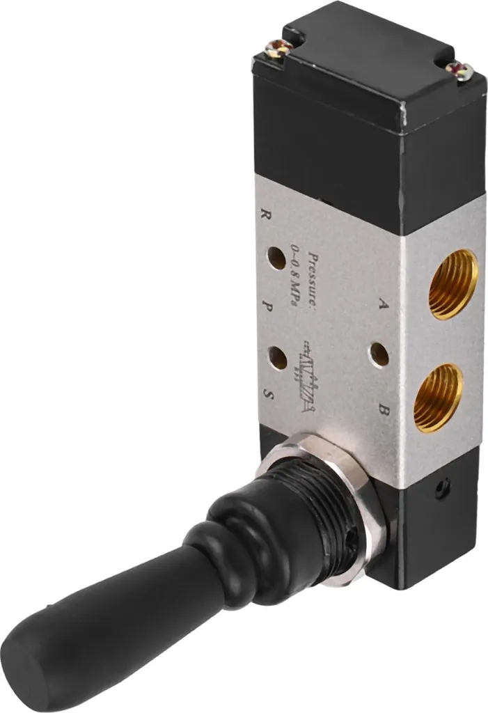 Changeur de pneus : Valve de commande manuelle en aluminium durable