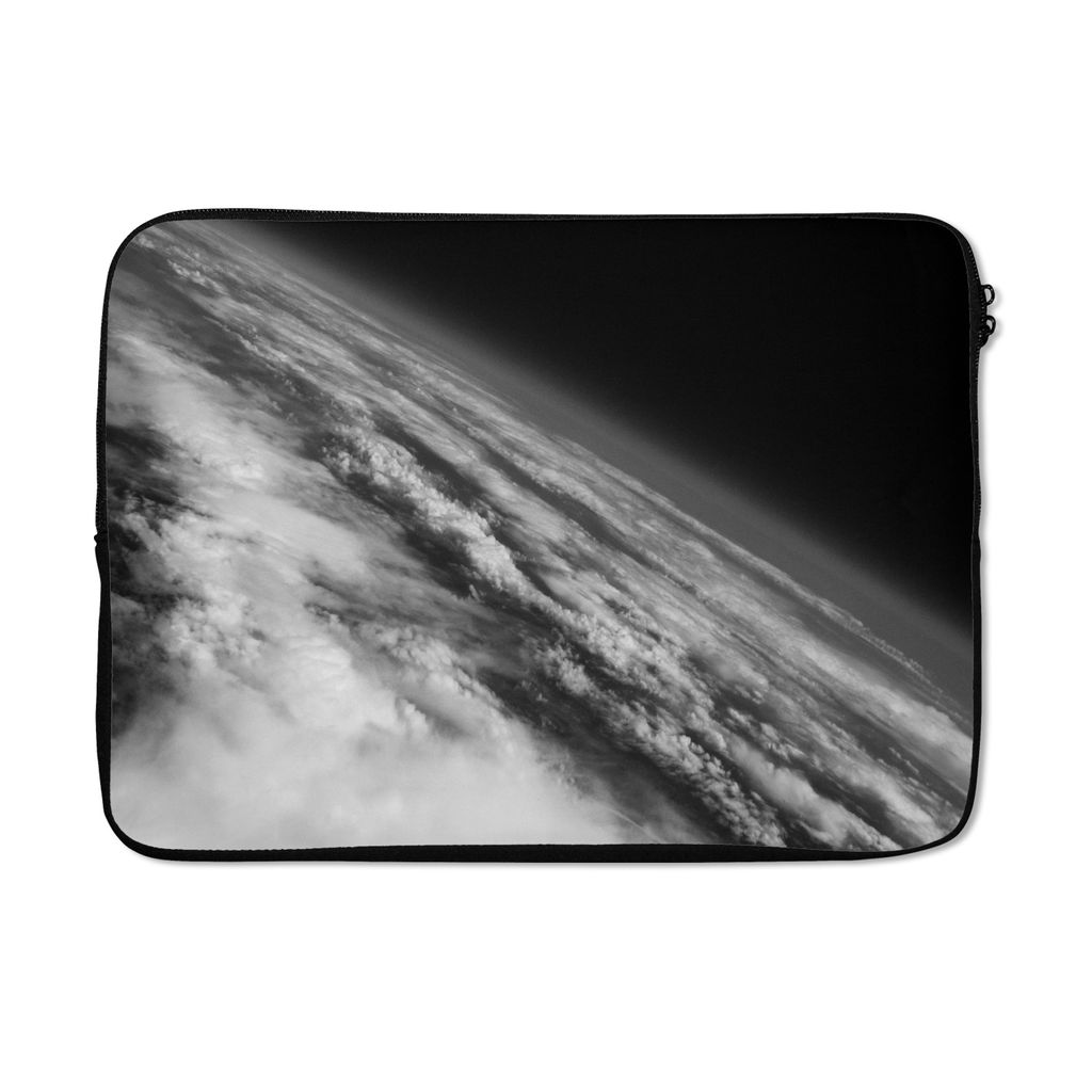 MuchoWow Laptop Hülle 14 ZollErde - Wolken - Planeten Laptoptasche - Laptoptasche - Stoßsicher - Schutzhaube