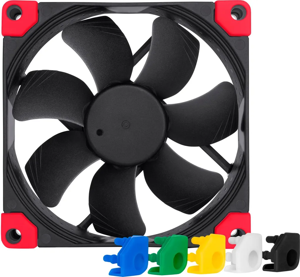 Ventilateur de boîtier 92mm Noctua noir pour PC compact - 7