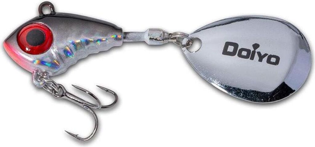 Doiyo Szuki Mawaru 10 g Whitefish Chrome