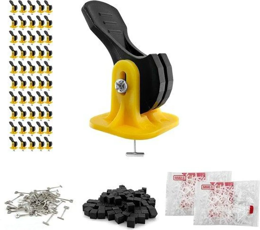 Système de nivellement carrelage 15 mm avec cales et croisillons pro
