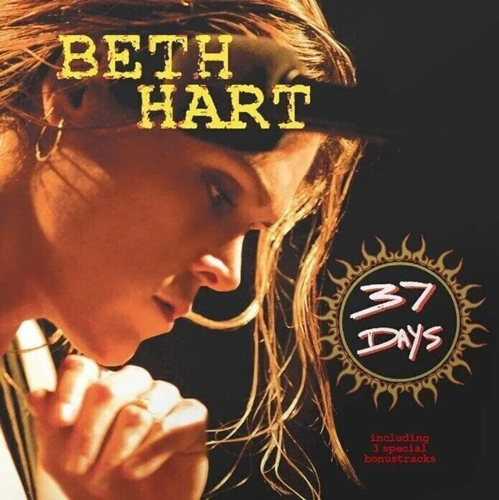 Album Vinyle Beth Hart 37 Days - Édition Limitée Rouge pour Collectionneur