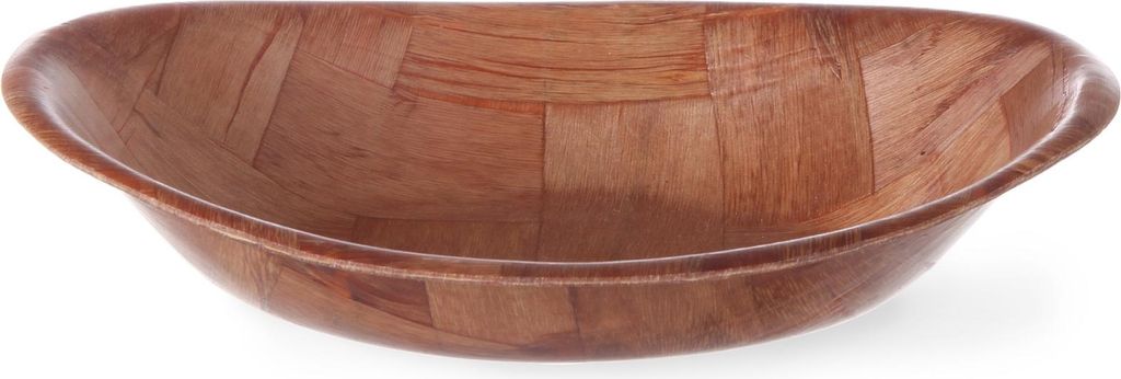 HENDI Pitaschale oval 13x20 cm lackiertes Holz