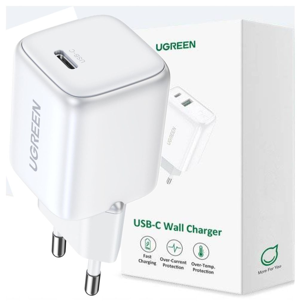 Caricatore Ugreen 15324 Nexode Mini, Usb-C, Pd3.0, Qc4.0, Immagine del prodotto 