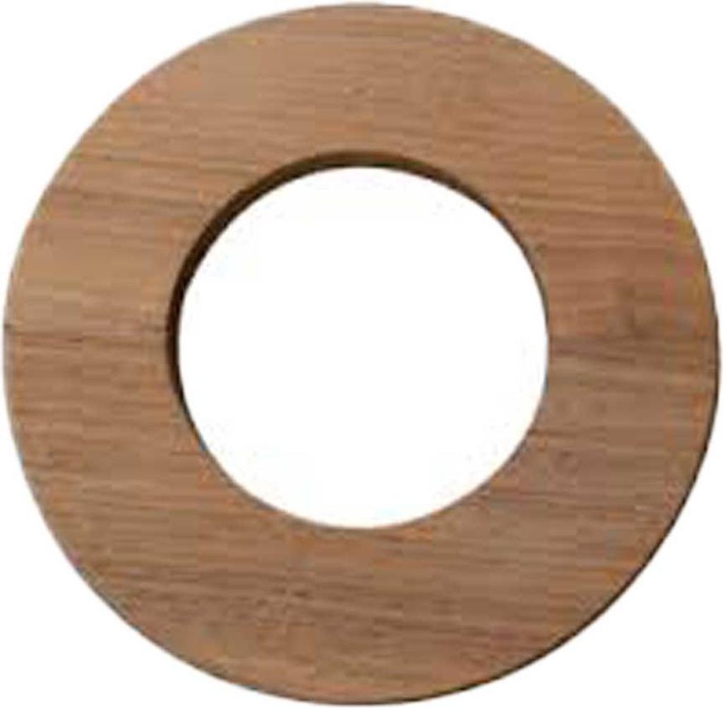 Nussbaumdeckel für den Harvia-Sockel