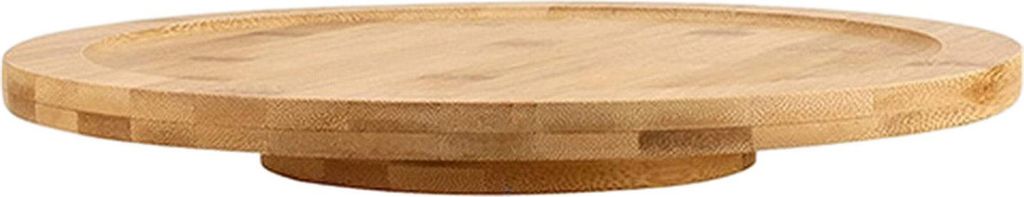 Gewürzablage aus Bambus, Drehteller, Gewürzaufbewahrungs-Organizer, vielseitiger Organizer für die Küche zu Hause