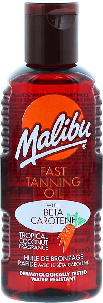 Malibu Fast Tanning Oil Olejek Do Szybkiego Opalania 100ml Zdjęcie produktu 