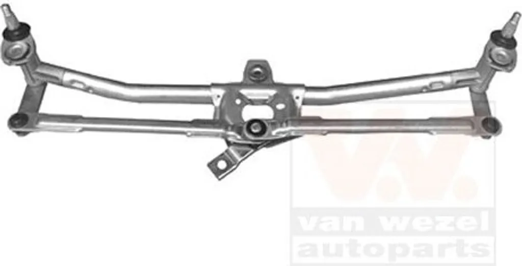 Tringlerie d'essuie-glace robuste VAN WEZEL 5888230 pour VW Golf V