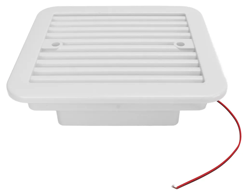Ventilateur de paroi 12V pour caravane - Système d'aération anti-poussière