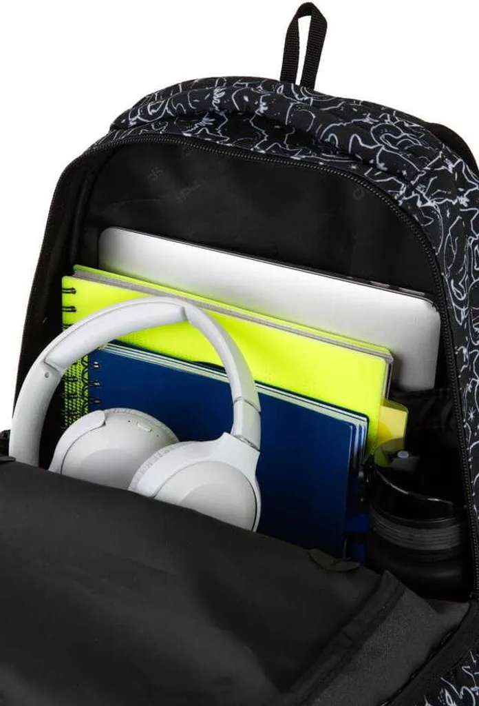 Sac à dos enfant Coolpack Pick ergonomique et léger motif chat noir