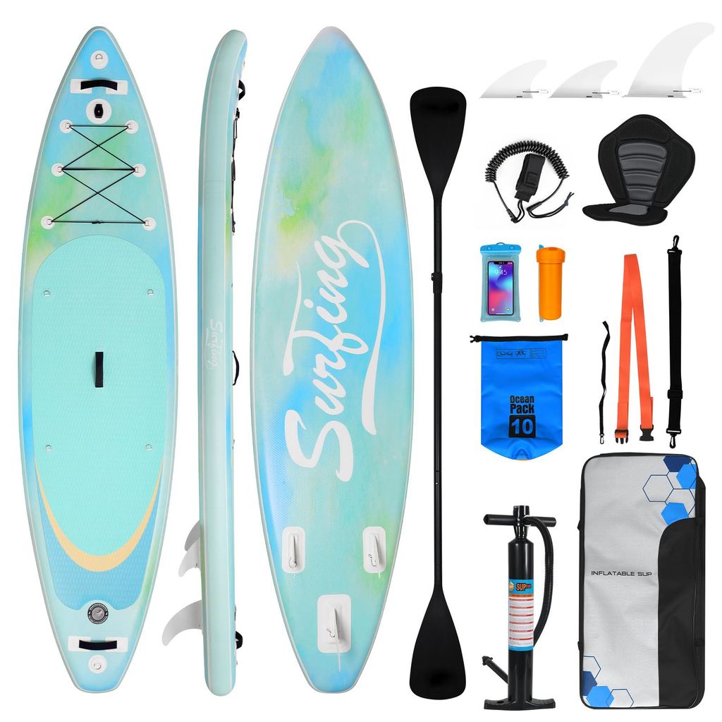 SUP deska Puluomis s sedátkem, 335 cm, sada na stand up Obrázek produktu 