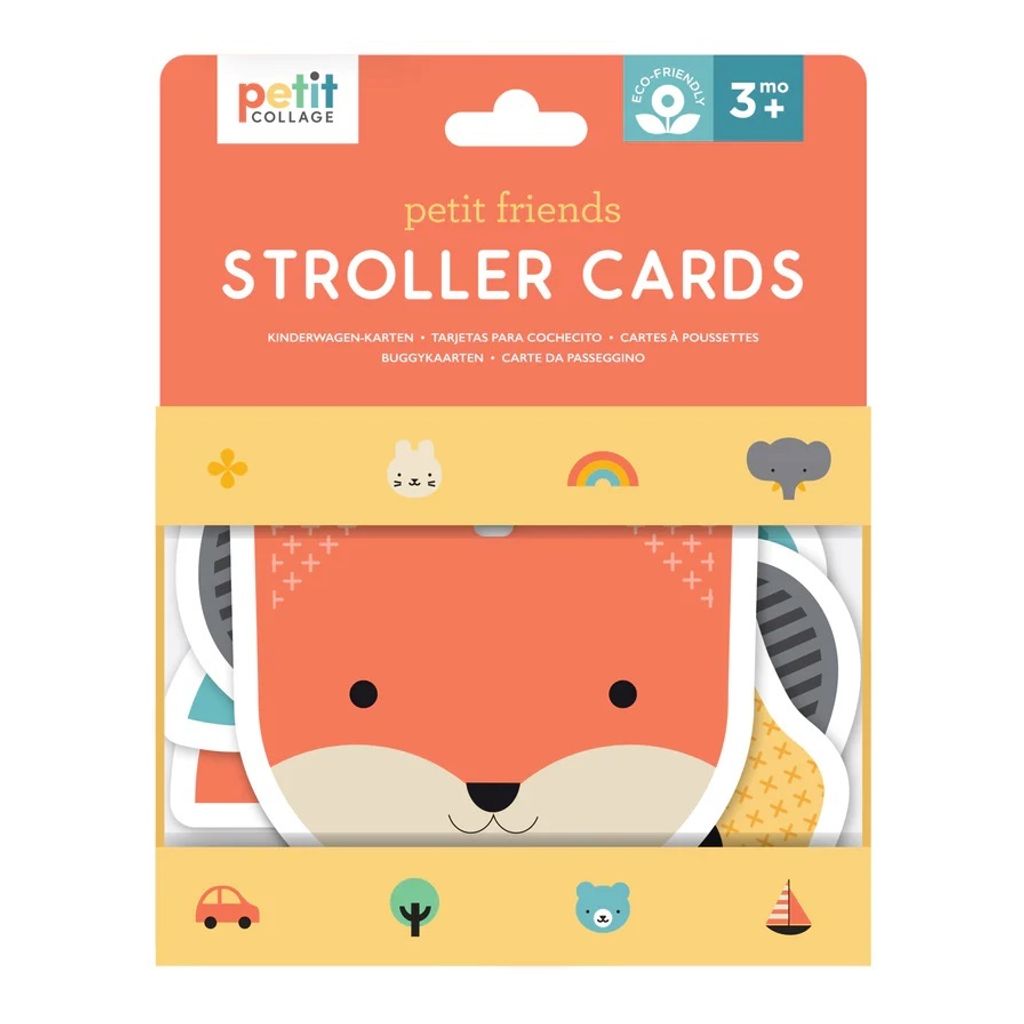 Petit Collage: Petit Friends Stroller Cards