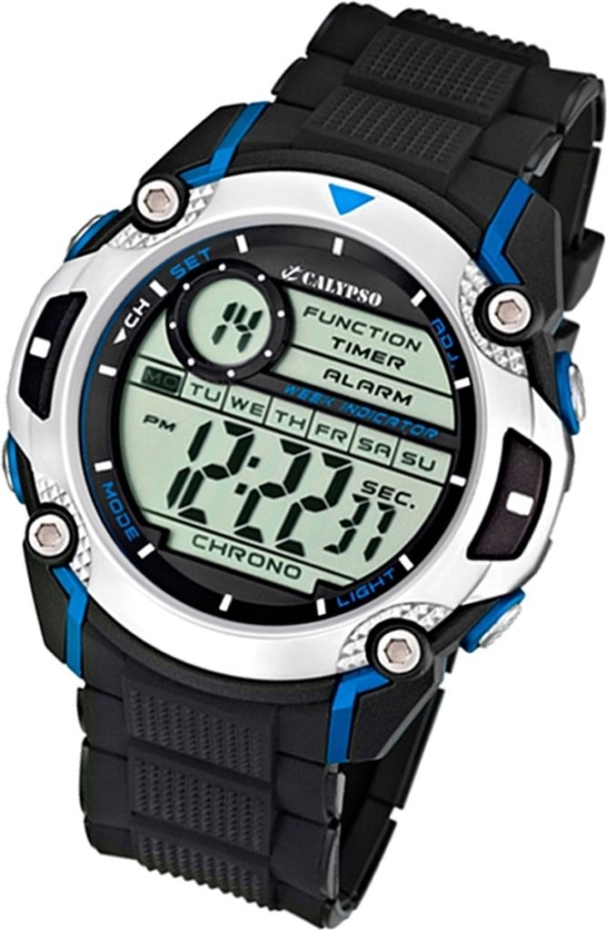 Calypso Armbanduhr Herren K5577/2 Kunststoff PUR Uhr Produktbild 