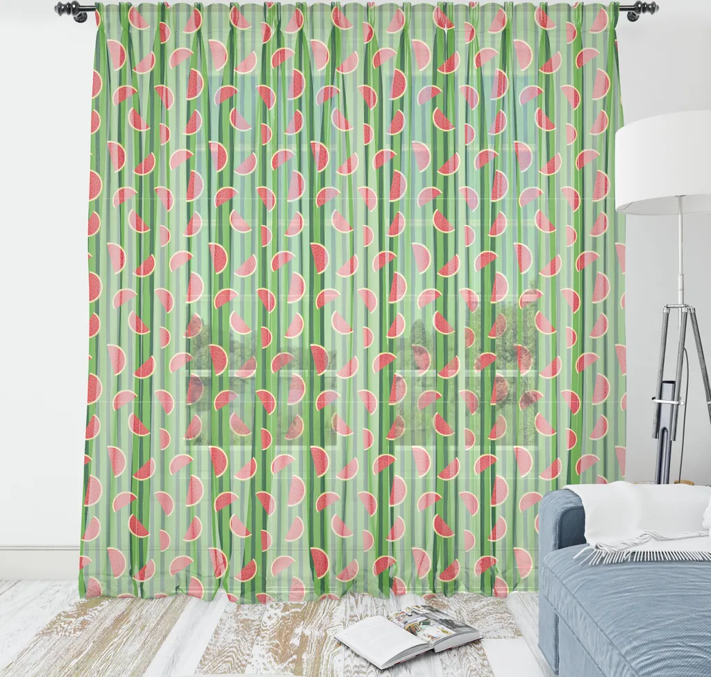 Arazzo Lavabile ABAKUHAUS Melone - Arredo Casa Verde 135x274 cm