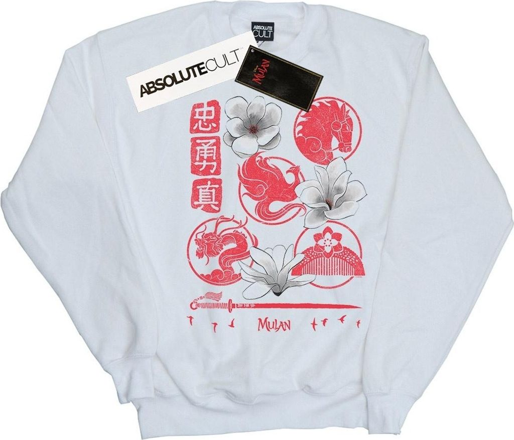 Disney - Sweatshirt für Jungen BI25656 (128) (Weiß)