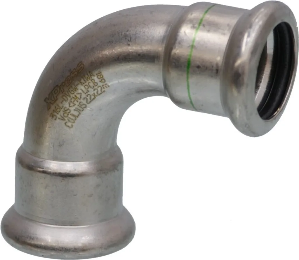 Angle 90° Acier Inoxydable 28 mm - Raccord de Tuyauterie de Qualité