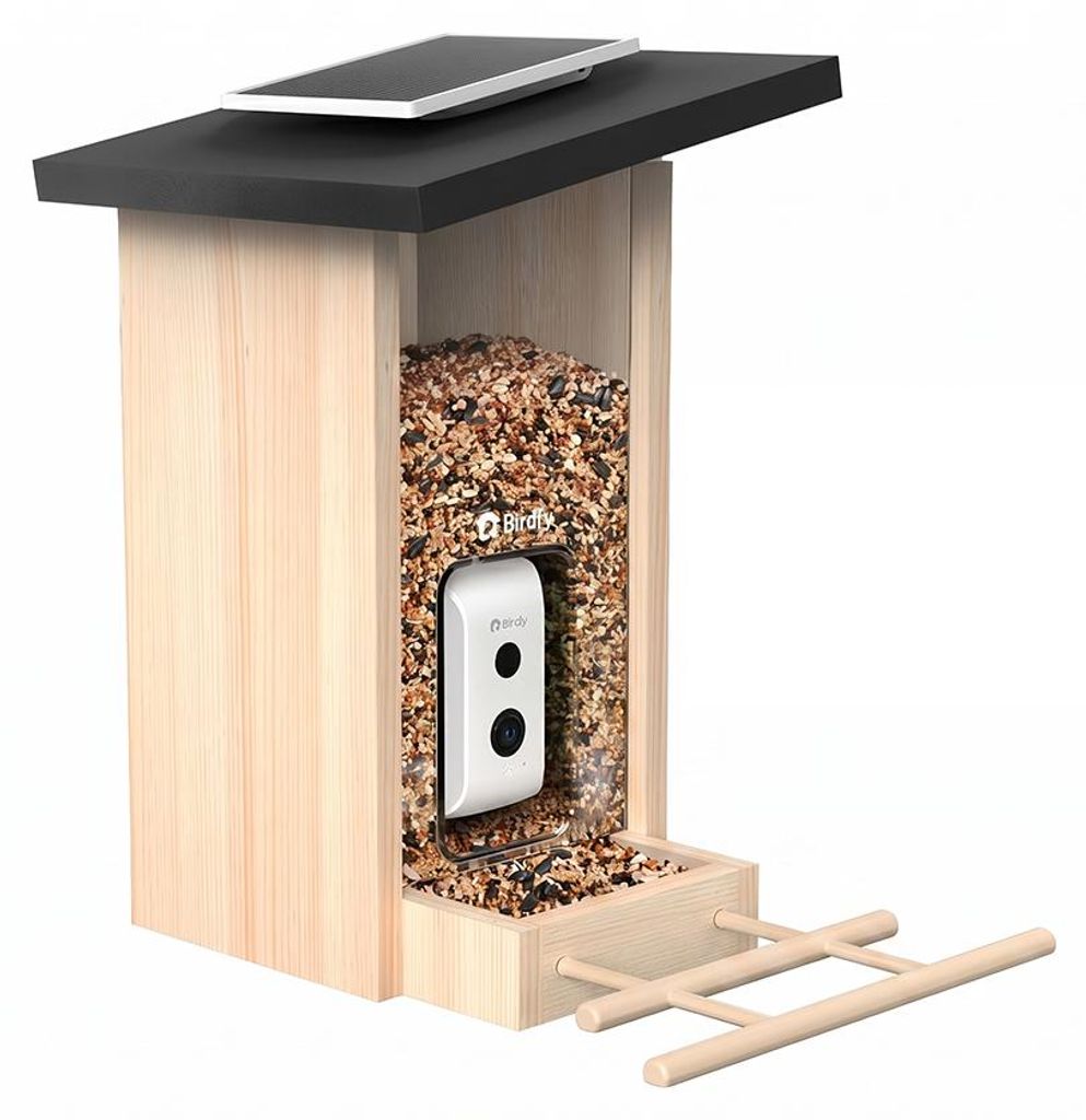 Birdfy, mangeoire étanche pour oiseaux avec caméra IA et Image du produit 