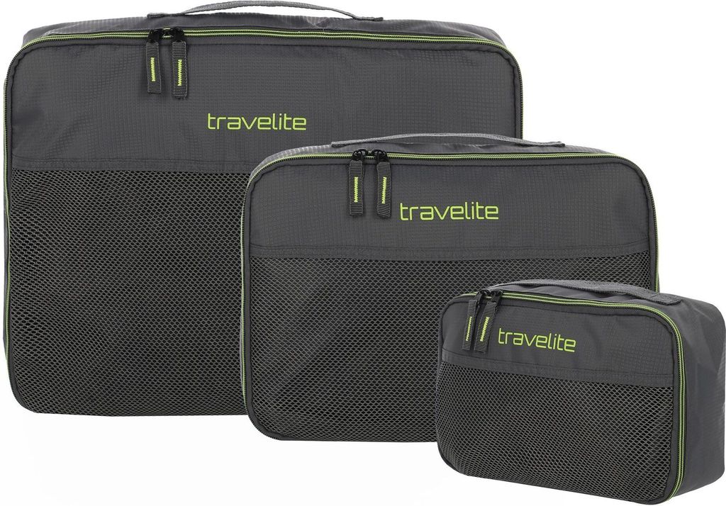 Travelite Packset Anthrazit/Green Produktbild 1