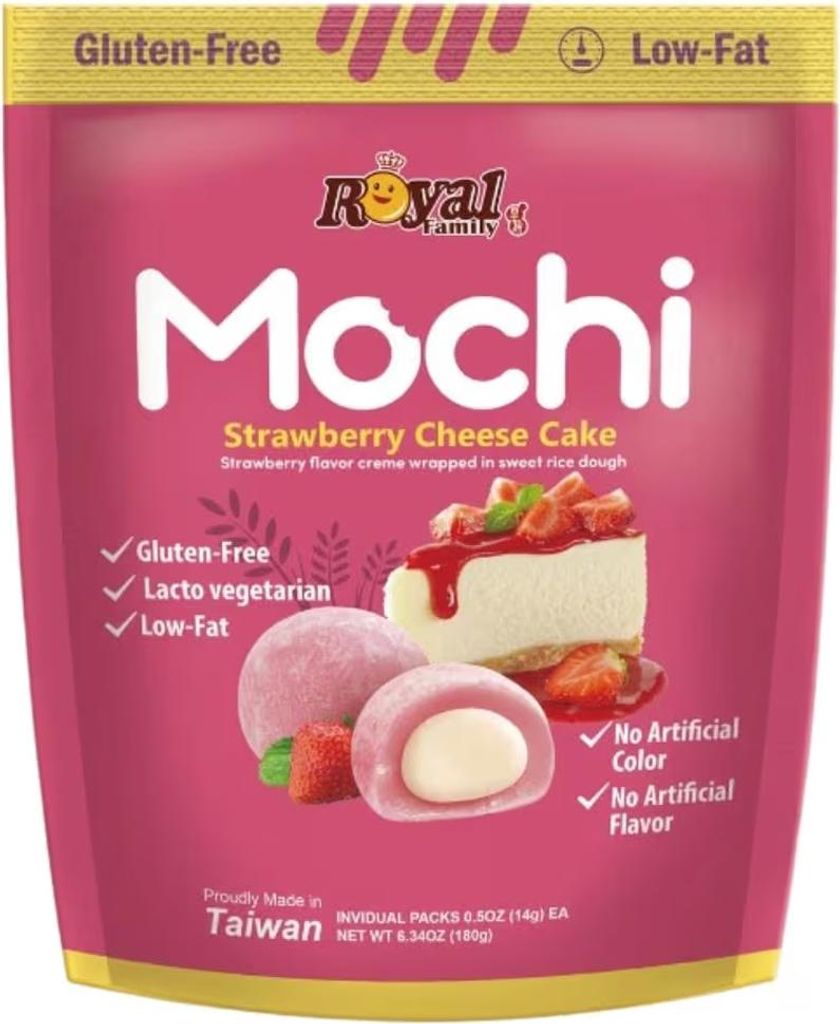 Royal Family Mochi Strawberry Cheesecake 180g Produktbild 