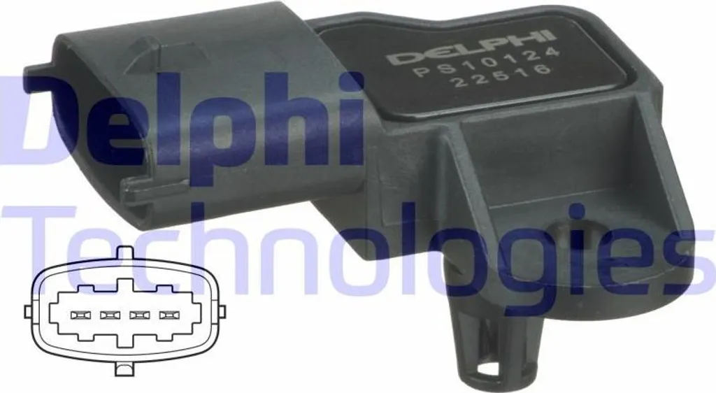 Capteur MAP Delphi PS10124 haute précision compatible Zafira et Signum