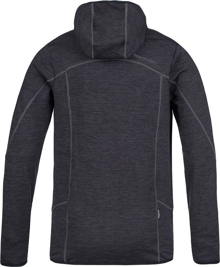 Herren-Kapuzenpullover HANNAH DAMAR HOODY, anthrazit mel Größe: L