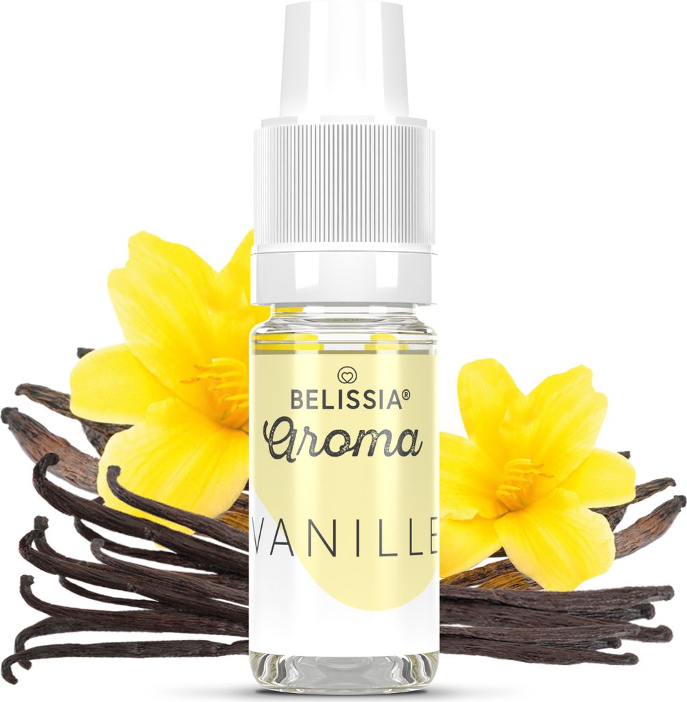 Belissia Lebensmittelaroma Vanille - 10ml Hochdosiertes Produktbild