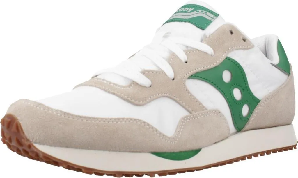 Chaussures Saucony Dxn Trainer Homme - Sneakers Blanches Confort Rétro