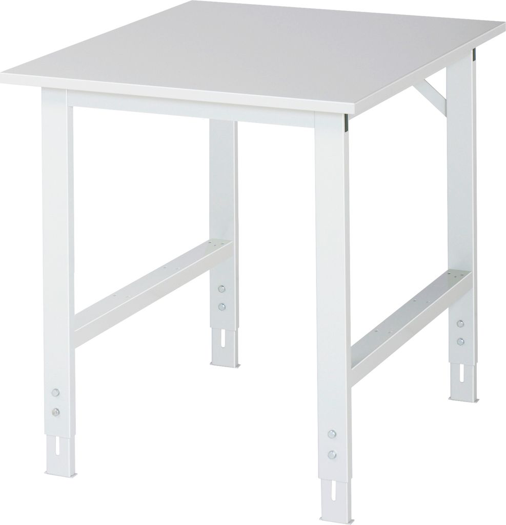 RAU Arbeitstisch 750x1000x760-1080 M-Platte 22mm l.gr