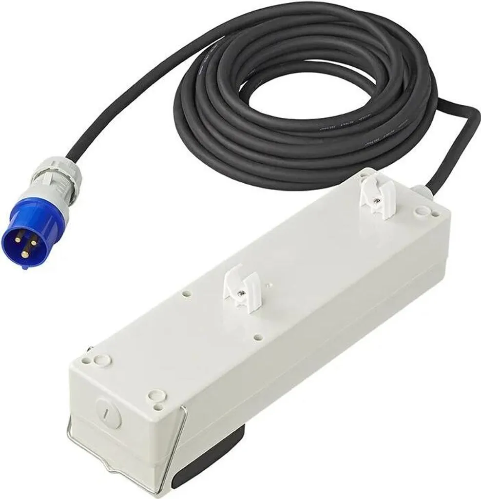 Bloc multiprise remorque pliante 10M étanche avec protections RCD MCCB - 3