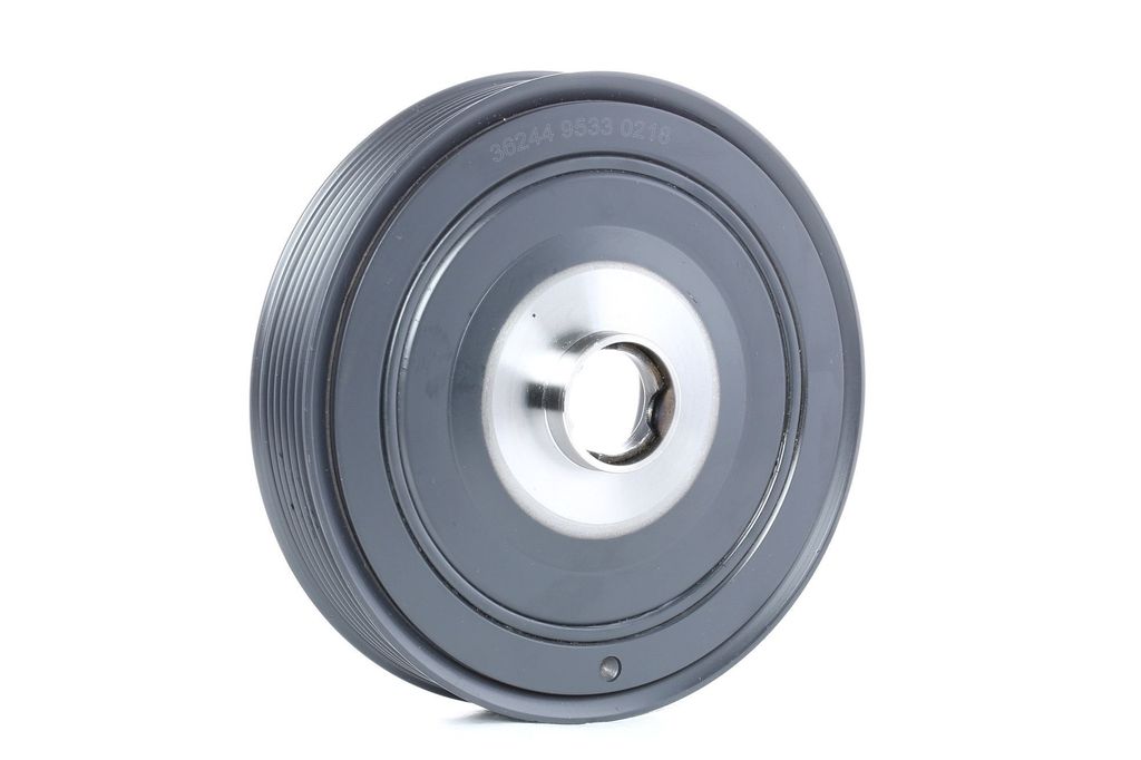 FEBI BILSTEIN 36244 Riemenscheibe Kurbelwelle für RENAULT SCÉNIC II (JM0/1) 155mm 6-Rippen