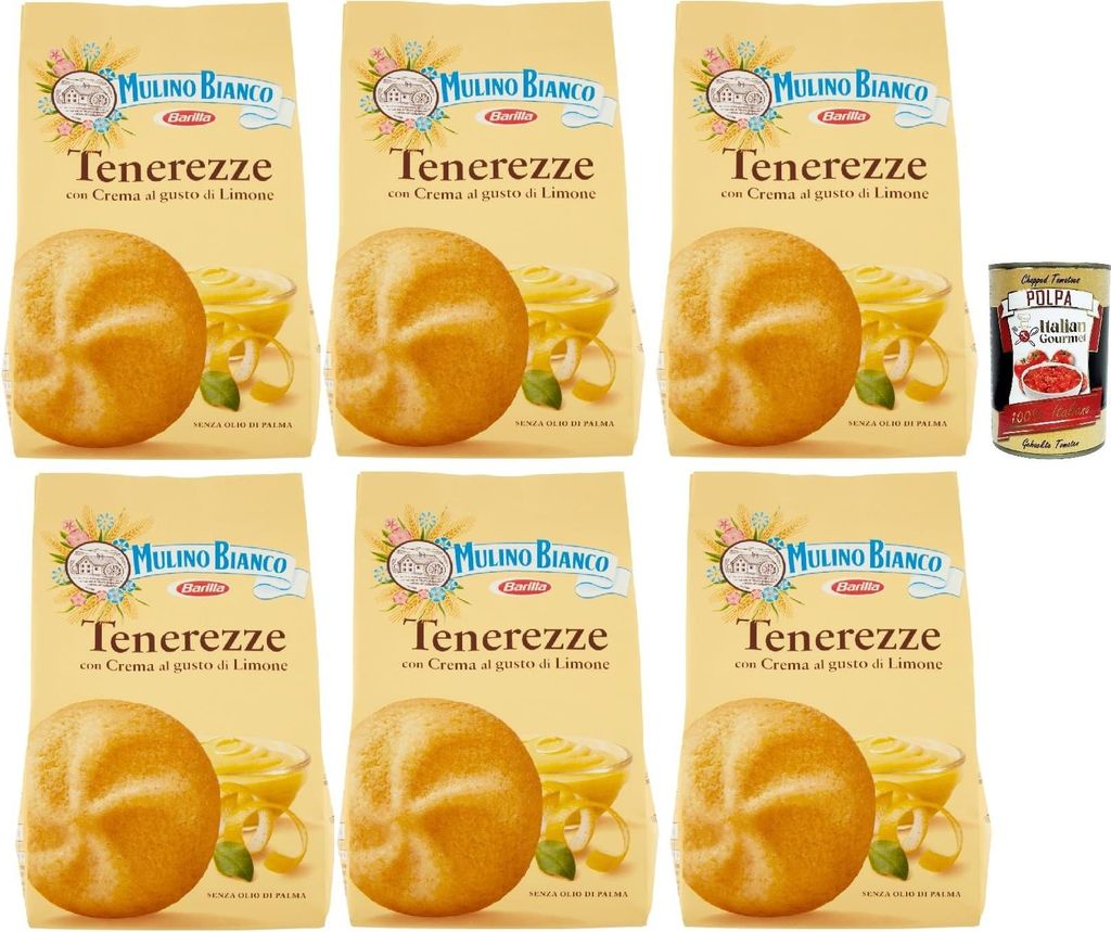 Mulino Bianco Tenerezze Biscotti con Crema al Gusto di Produktbild 