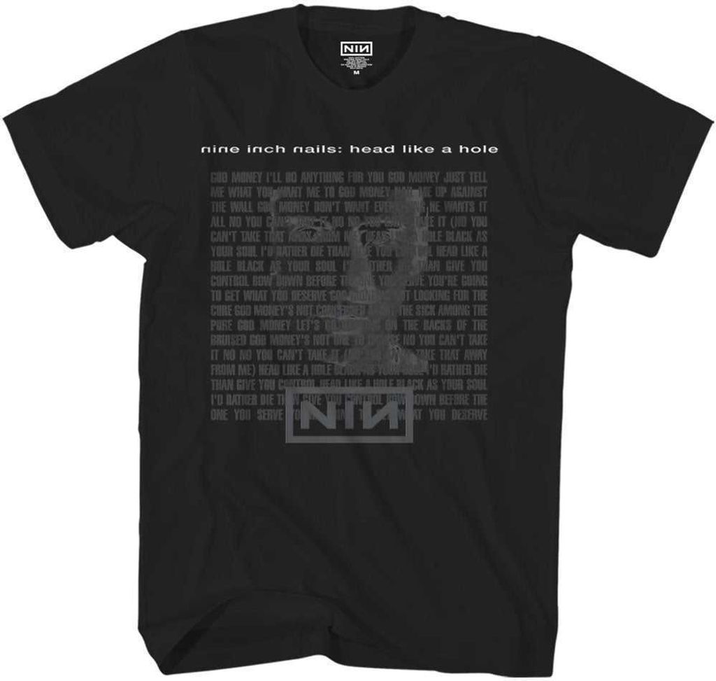 Nine Inch Nails Head Like A Hole Black XL Koszulka Zdjęcie produktu 