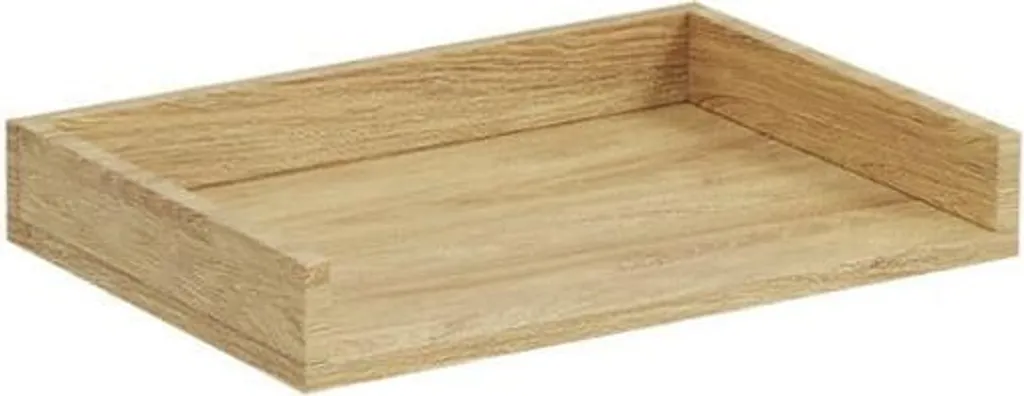 Petite étagère Mobius robuste en bois - Rangement design chambre ado
