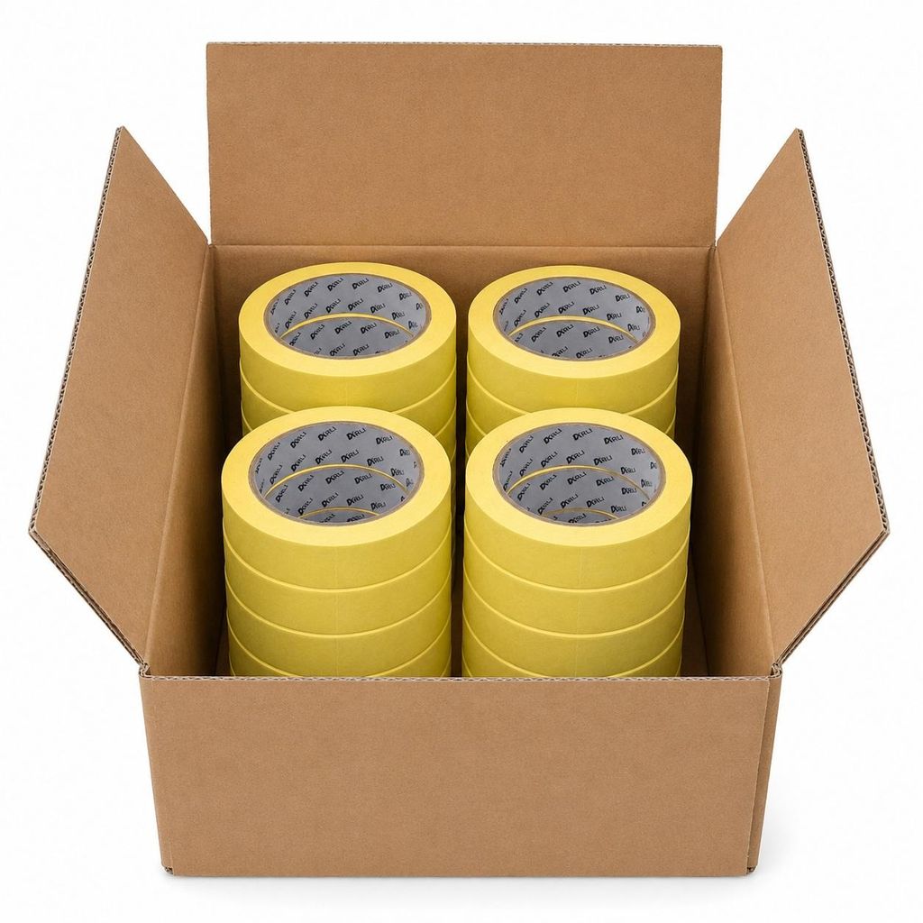 ARLI 32x Abdeckklebeband Kreppband 30 mm x 50 m Malerkrepp Produktbild 