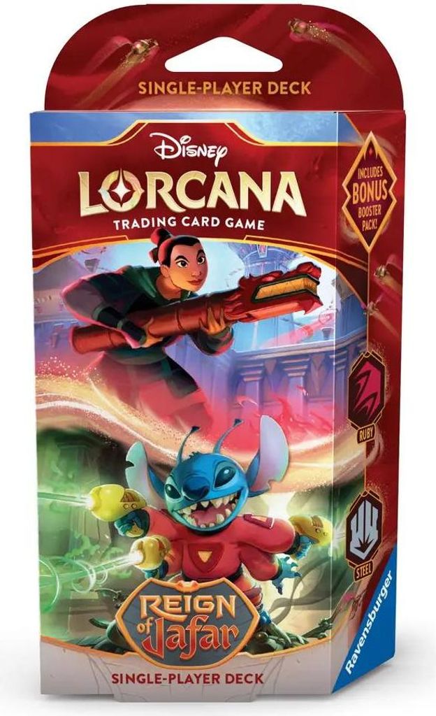 Ravensburger Adventskalender|Ravensburger Disney Lorcana Trading Card Game: Set 8 - Starter Deck A (Englisch)