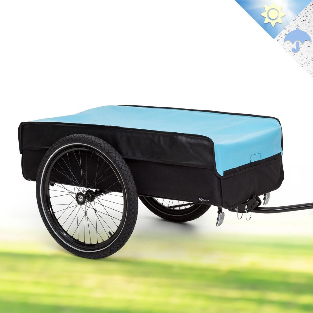 Klarfit Remorque Velo Cargo, Charette Velo à 2 Roues, Image du produit 