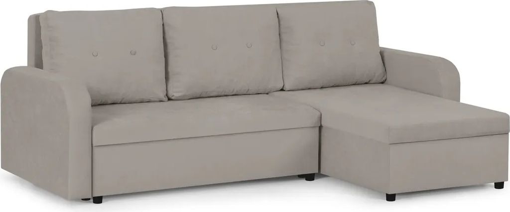 Schlafsofa mit Schlaffunktion BERLIN - Cappuccino