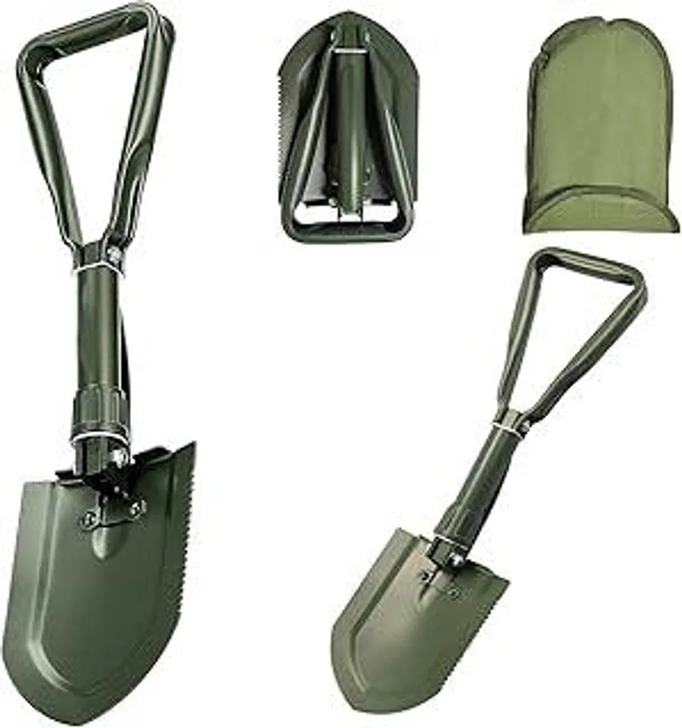 Pala da Neve Pieghevole Robusta 58cm | Acciaio Carbonio 50# Offerta