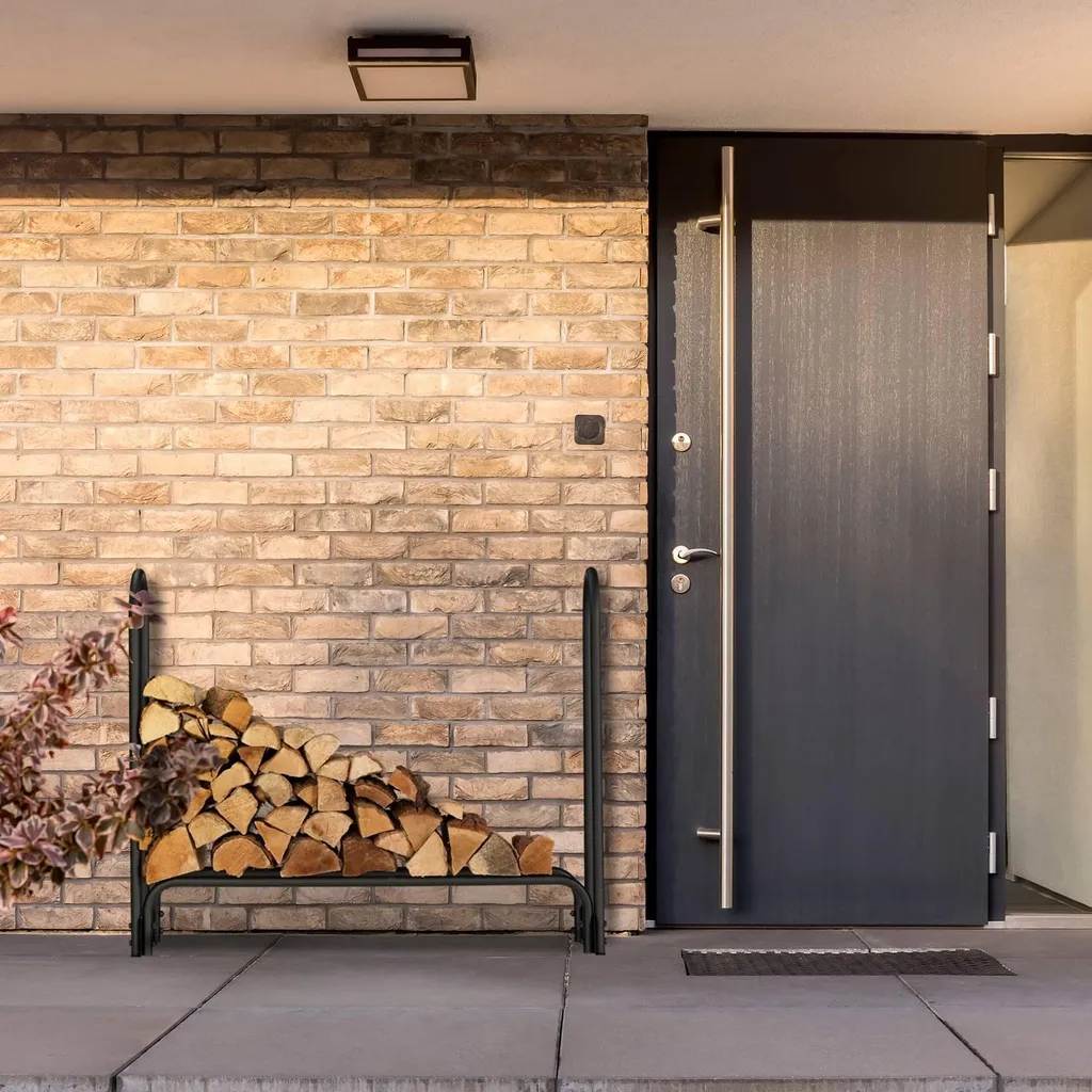 Étagère bois et métal 110 cm structure renforcée et bois véritable
